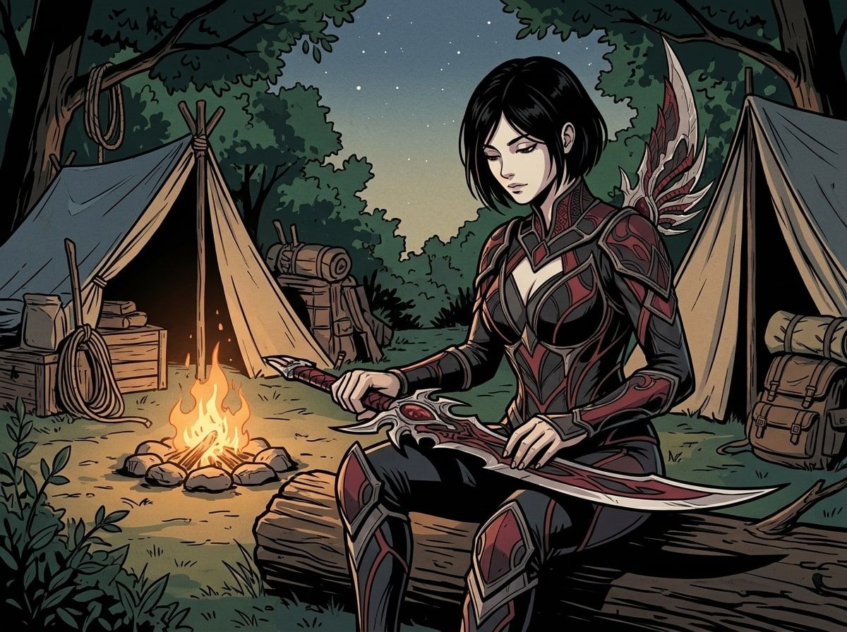 Illustration of Haze and their Dual Blades